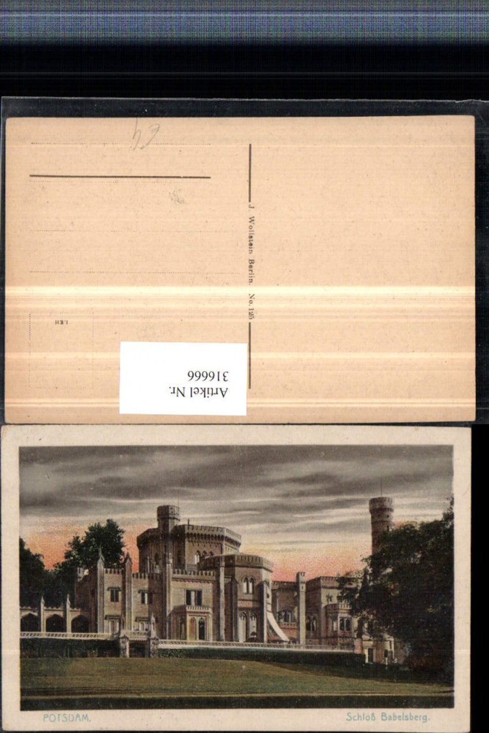 316666, Potsdam Babelsberg Palace