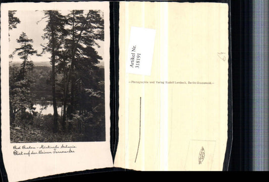 318191, Bad Buckow, view of the small Tornowsee lake