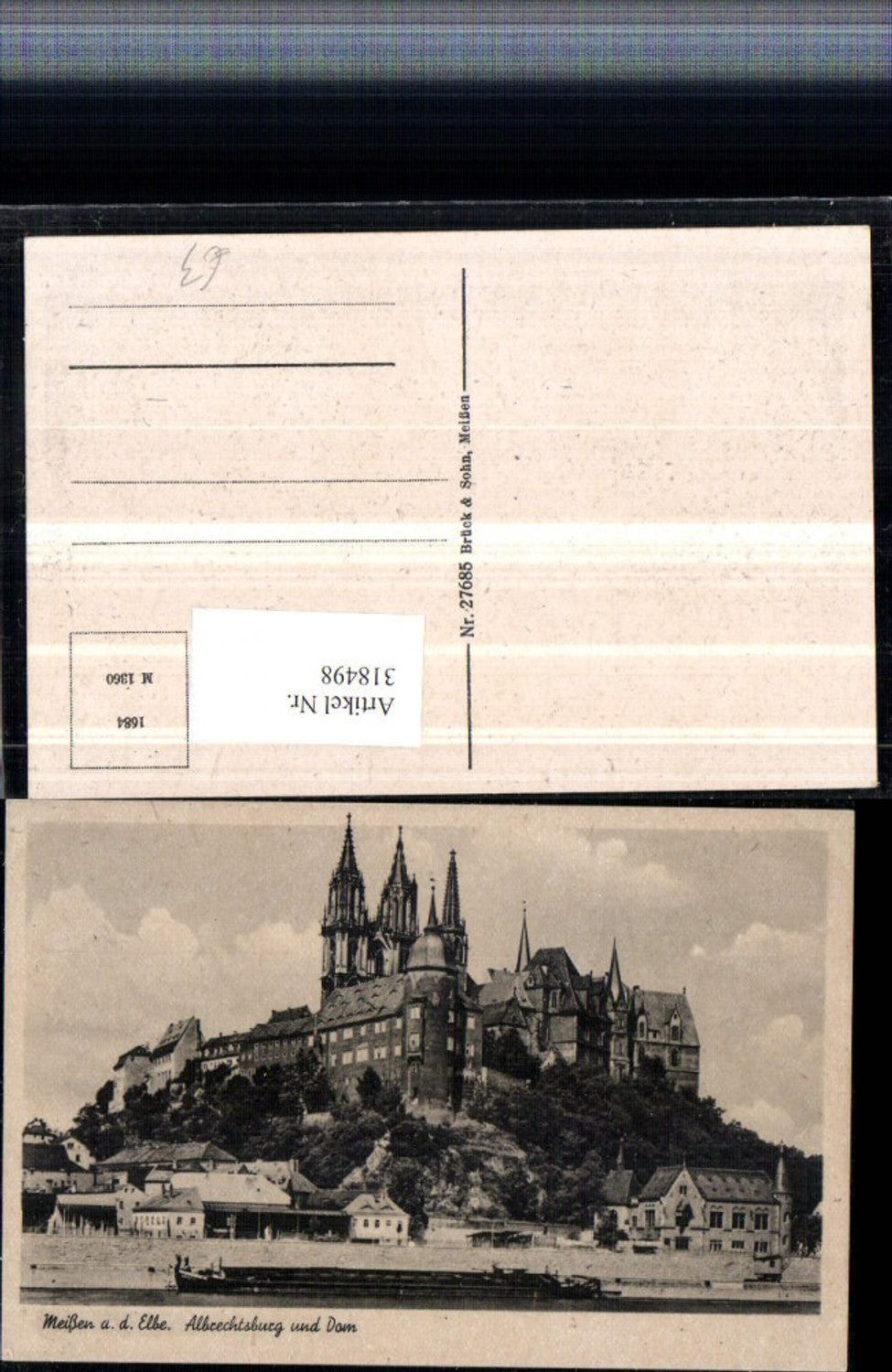 318498, Meissen on the Elbe, Albrechtsburg and Cathedral