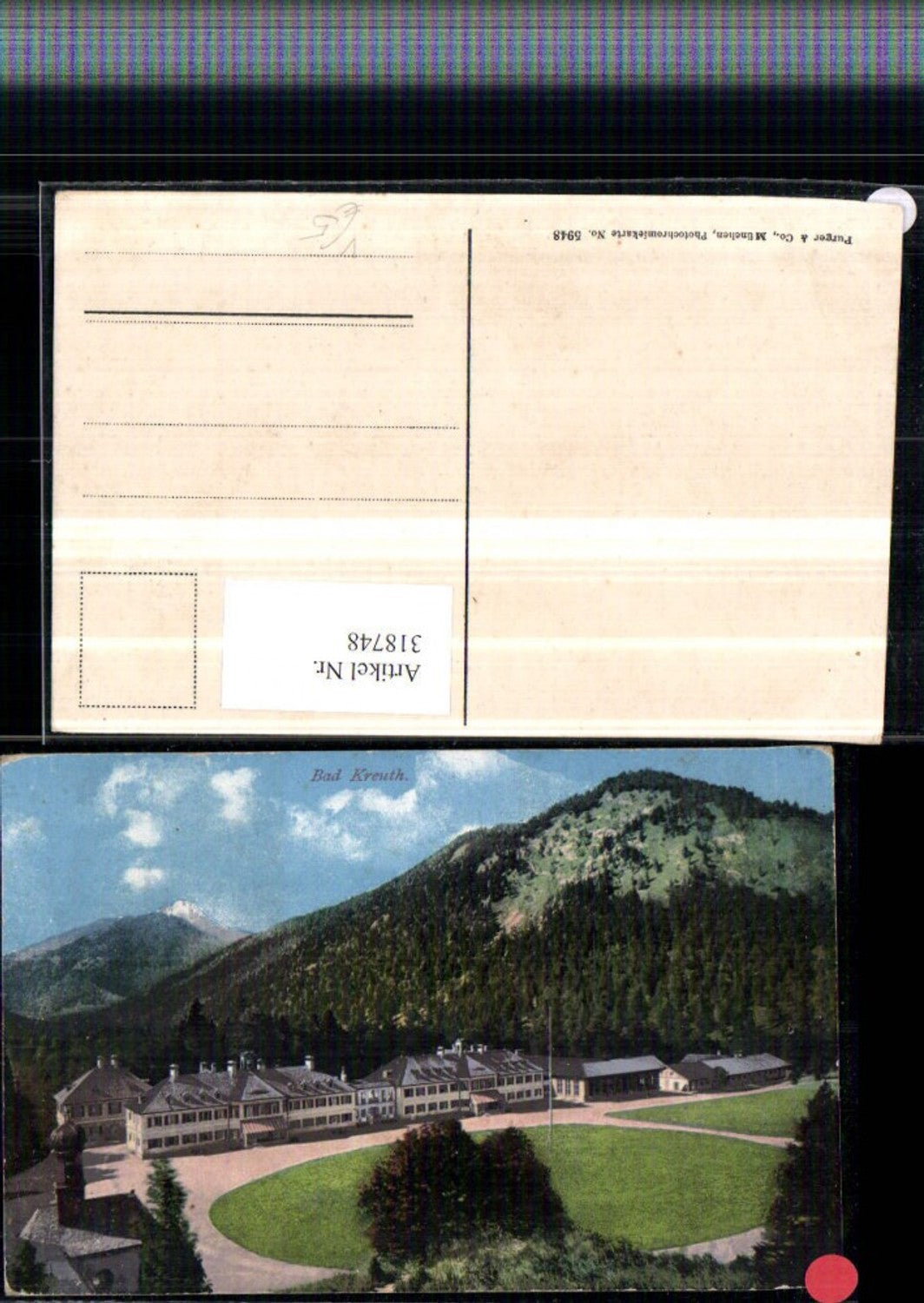 318748,Bad Kreuth pub Purger &amp; Co 5948