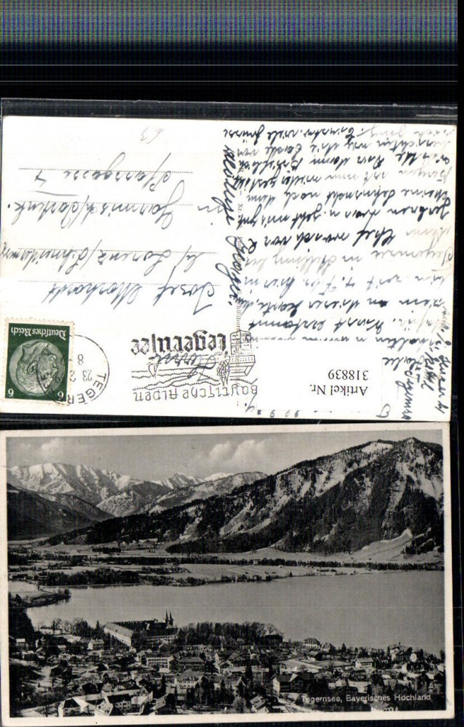 318839, Tegernsee Total mountain scenery