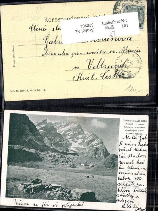 320804, Nestle advertisement mountain landscape
