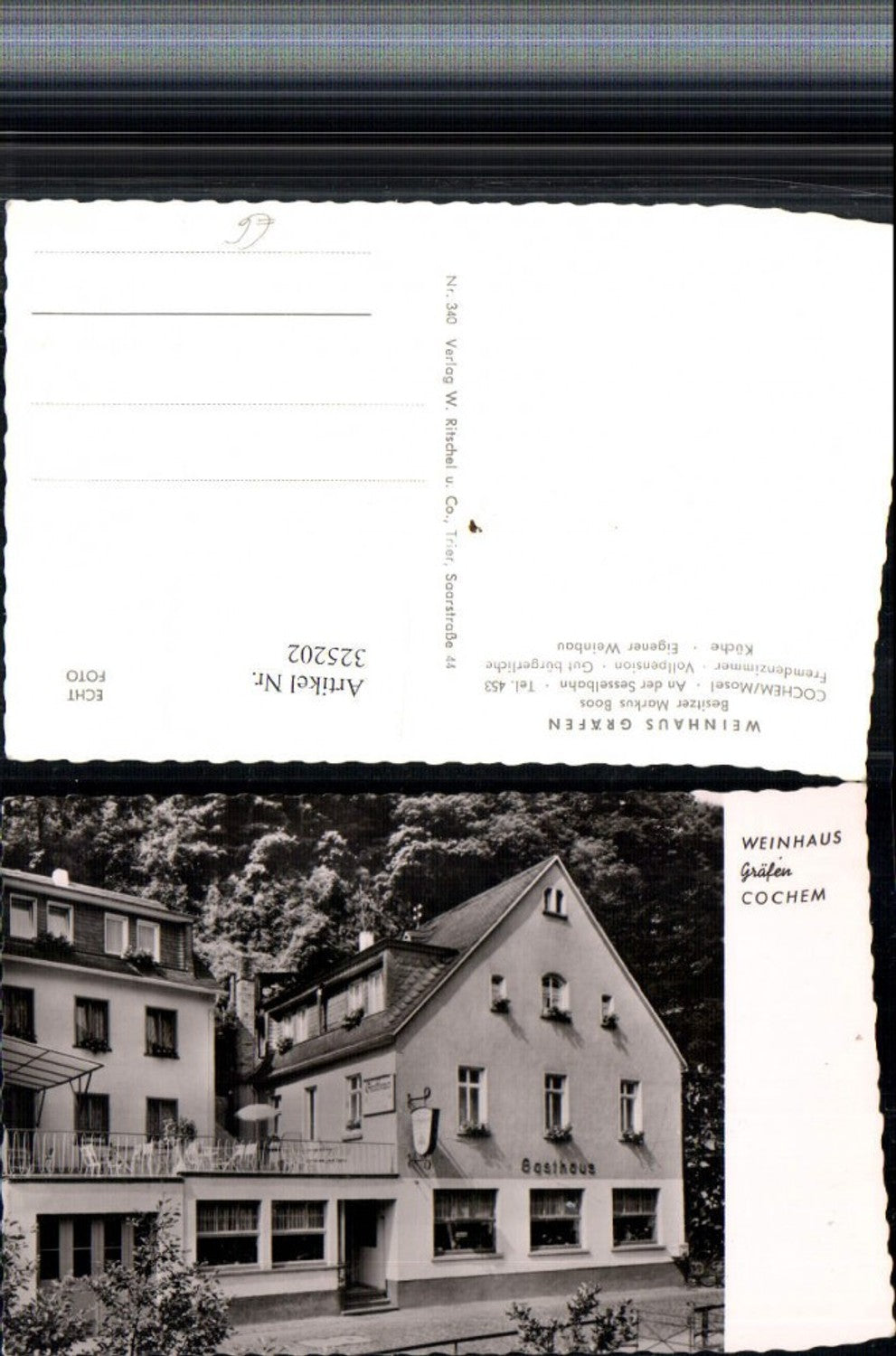 325202, Cochem on the Moselle, Weinhaus Gasthaus Gräfen