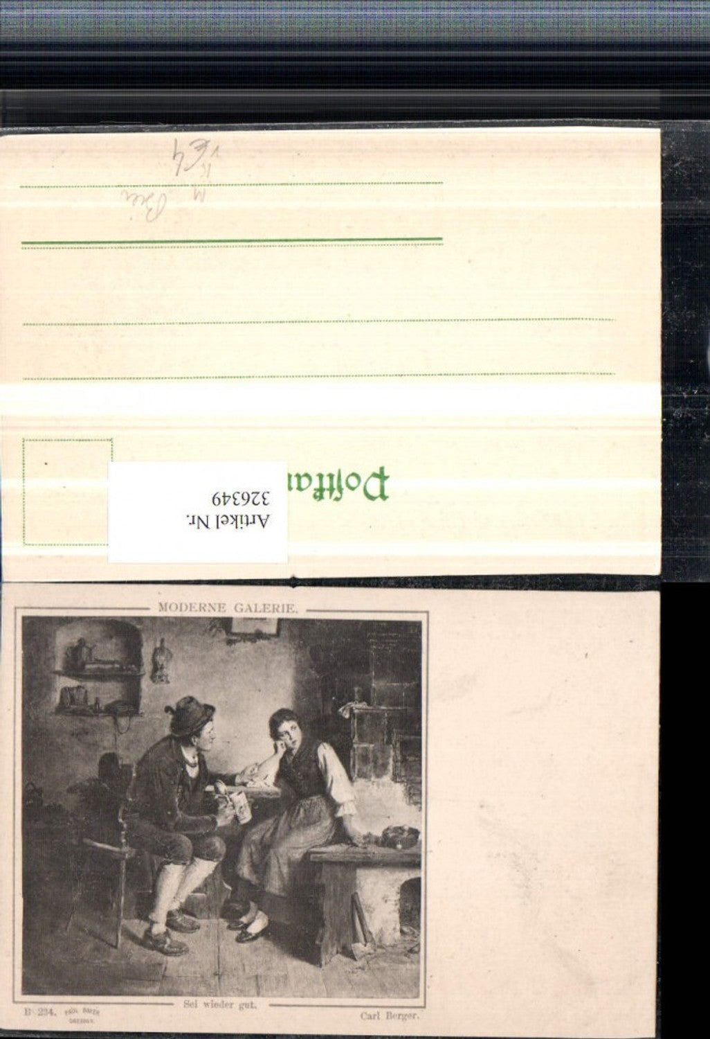 326349,Künstler AK Carl Berger Sei wieder gut Paar Stube Federhut Bier Krug pub Paul Bayer B234