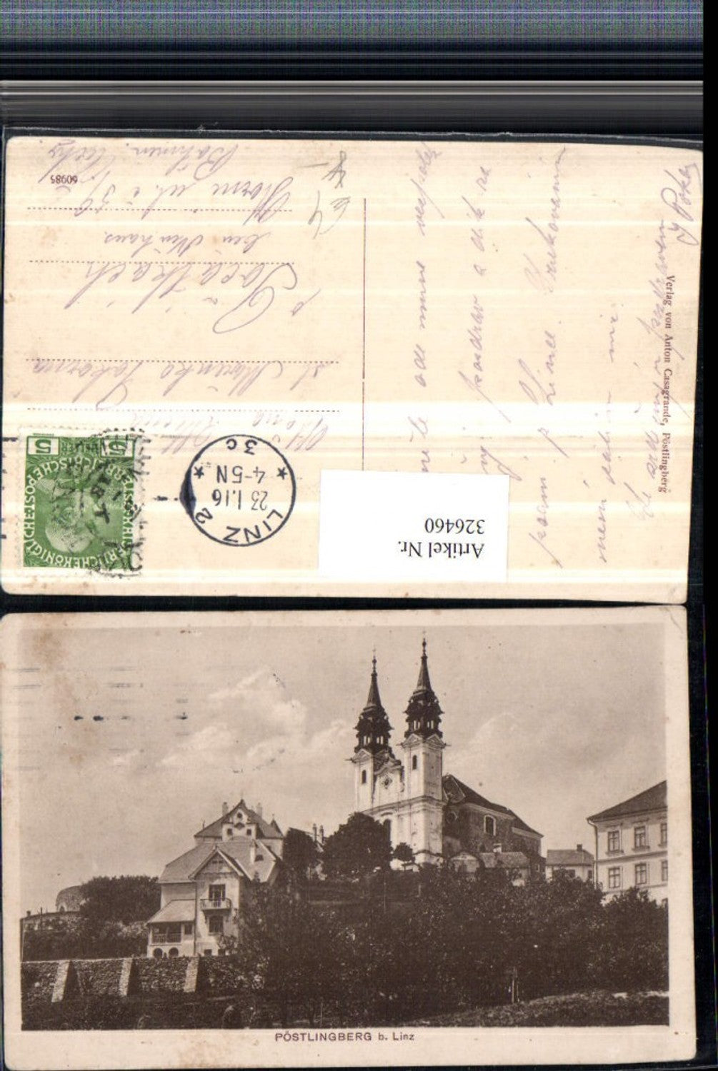 326460, Linz on the Danube Pöstlingberg Church
