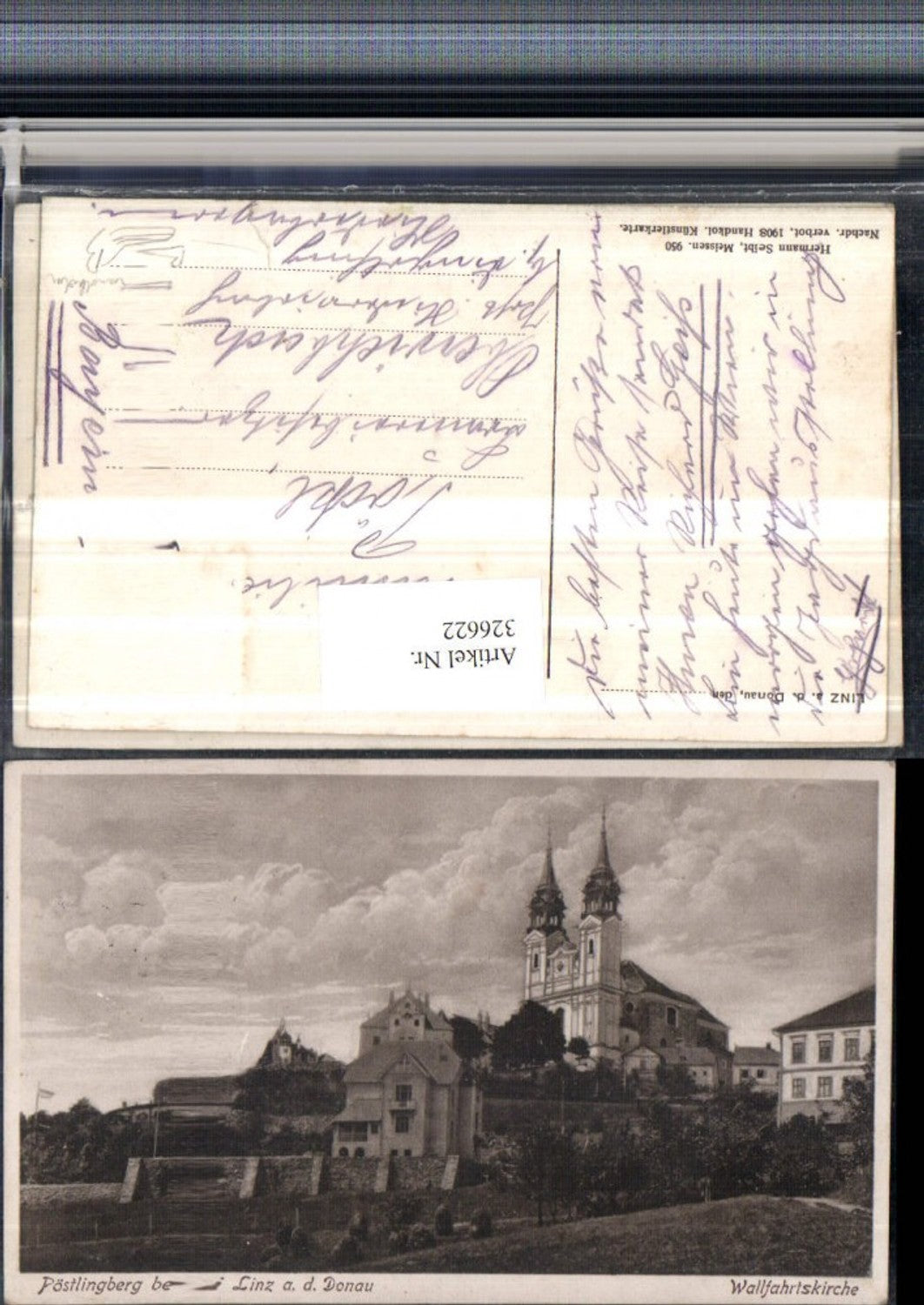 326621, Linz on the Danube Pöstlingberg Pilgrimage Church