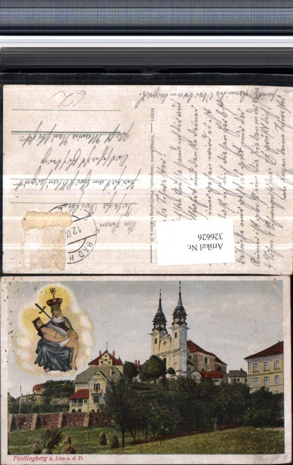 326626, Linz on the Danube, Pöstlingberg Church, Image of Grace
