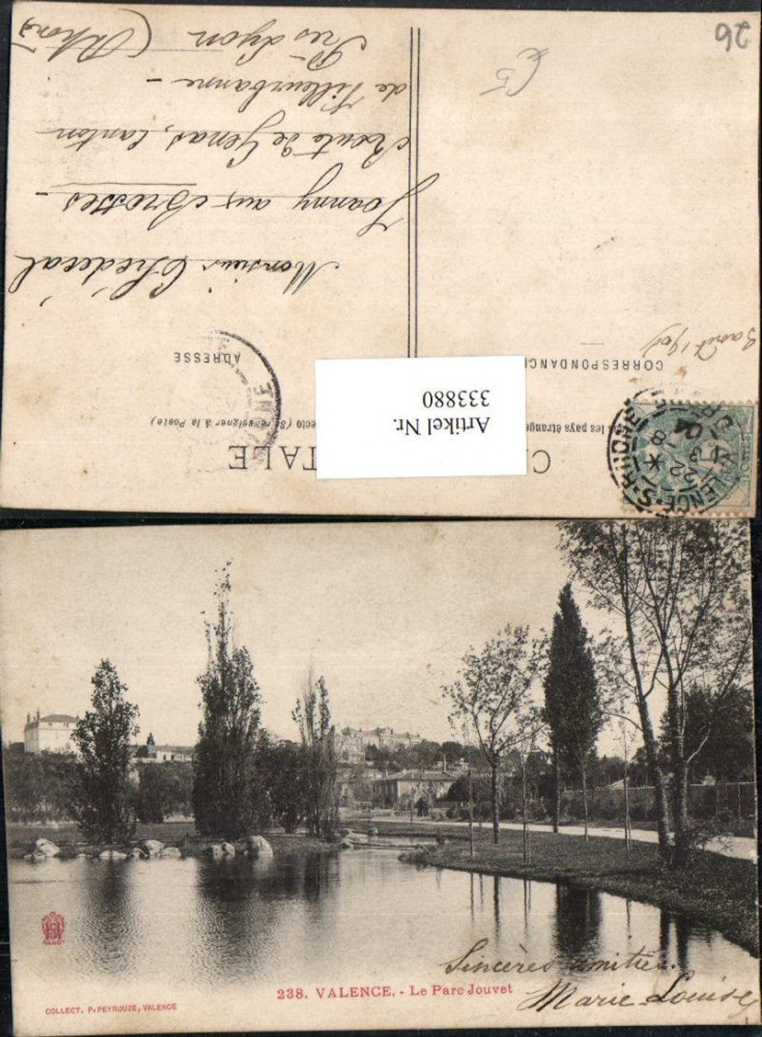 333880,Rhone-Alpes Drome Valence Le Parc Jouvet Park Pond