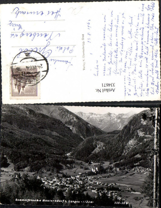 334671, Mauterndorf im Lungau Total mountain scenery