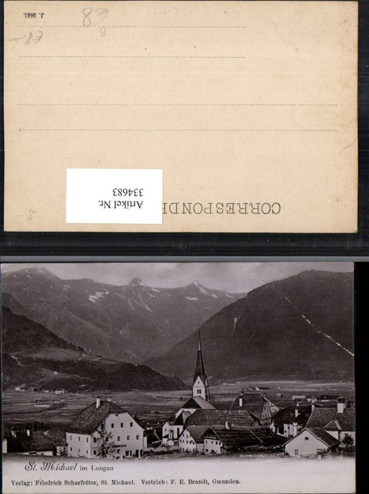 334683, St. Michael im Lungau Partial view of mountain scenery