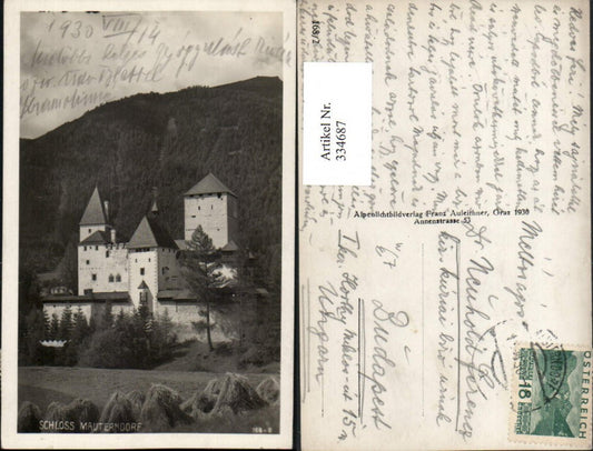 334687, Mauterndorf Heureiter Heinzen Castle