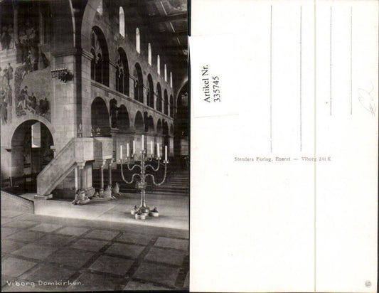 335745, Viborg Cathedral, Cathedral interior view