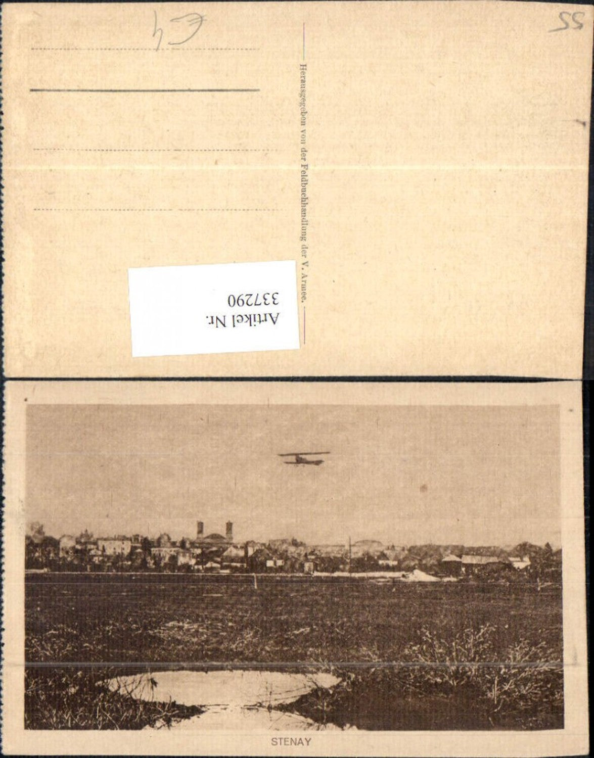 337290, Lorraine Meuse Stenay Airplane