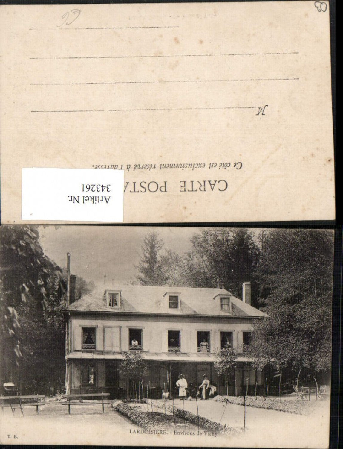 343261,Auvergne Allier Vichy Lardoisiere Haus Gebäude