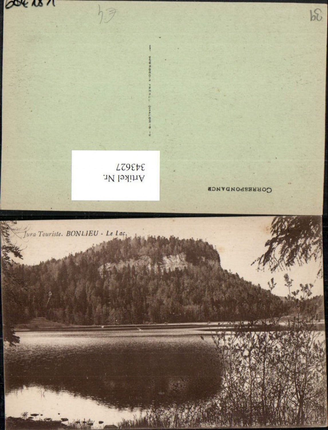 343627,Franche-Comte Jura Bonlieu Le Lac See