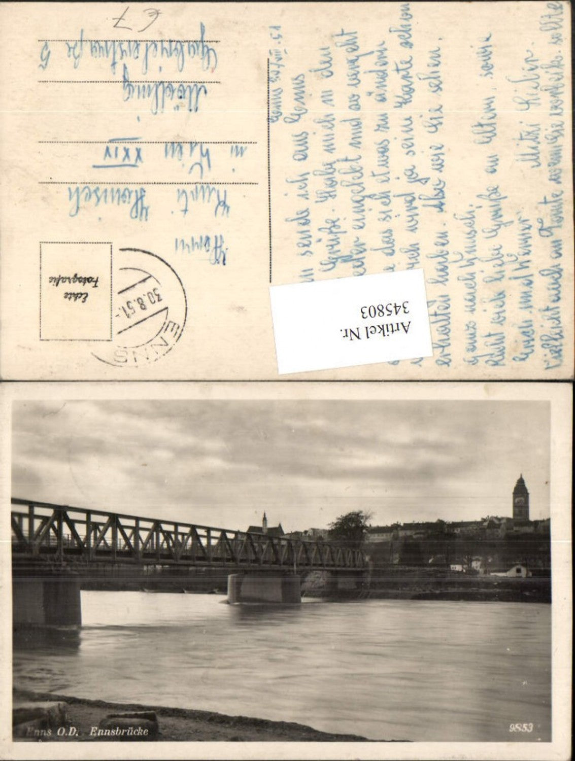 345803, Enns on the Danube Enns Bridge