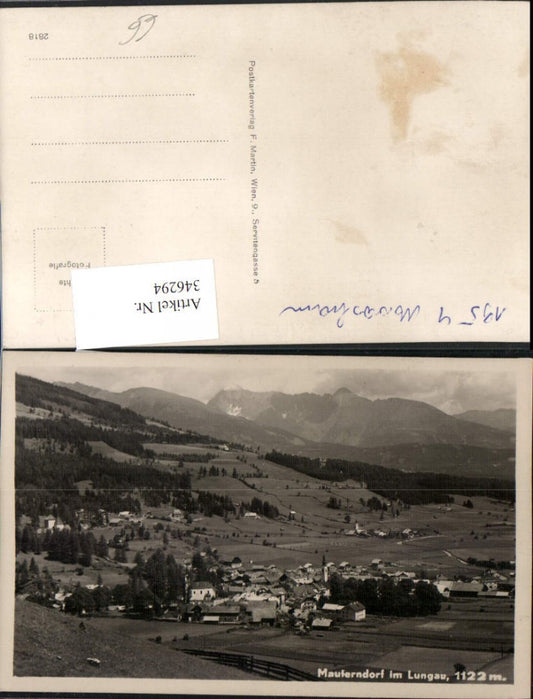346294, Mauterndorf im Lungau Total mountain scenery