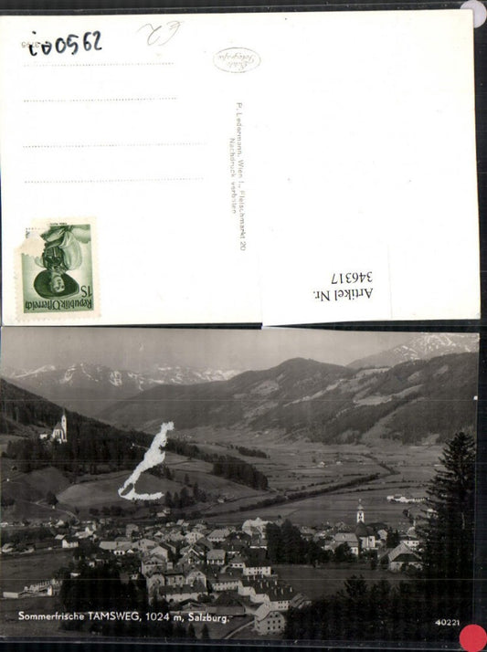 346317, Tamsweg Total mountain scenery