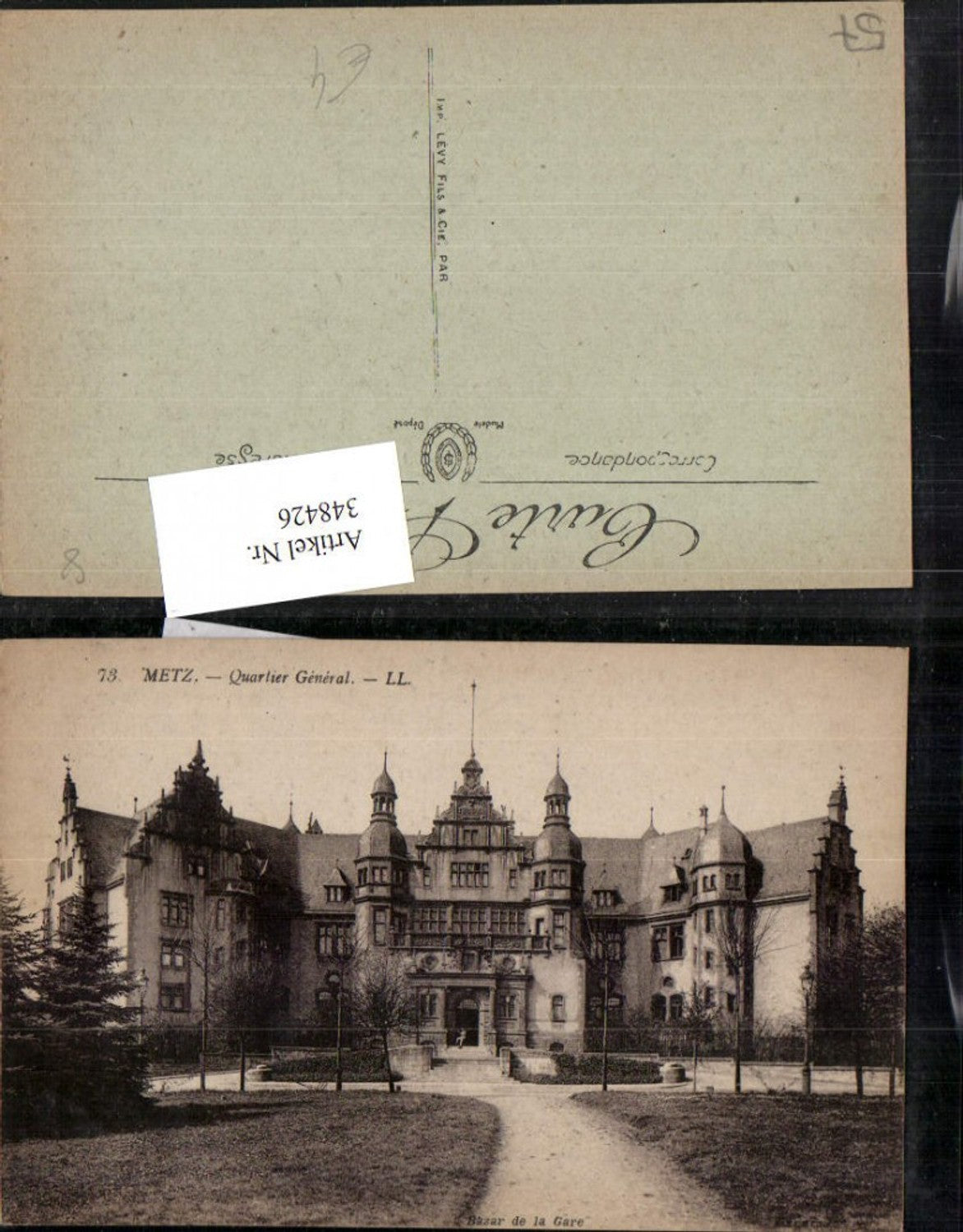 348426, Lorraine Moselle Metz General Quarter Building