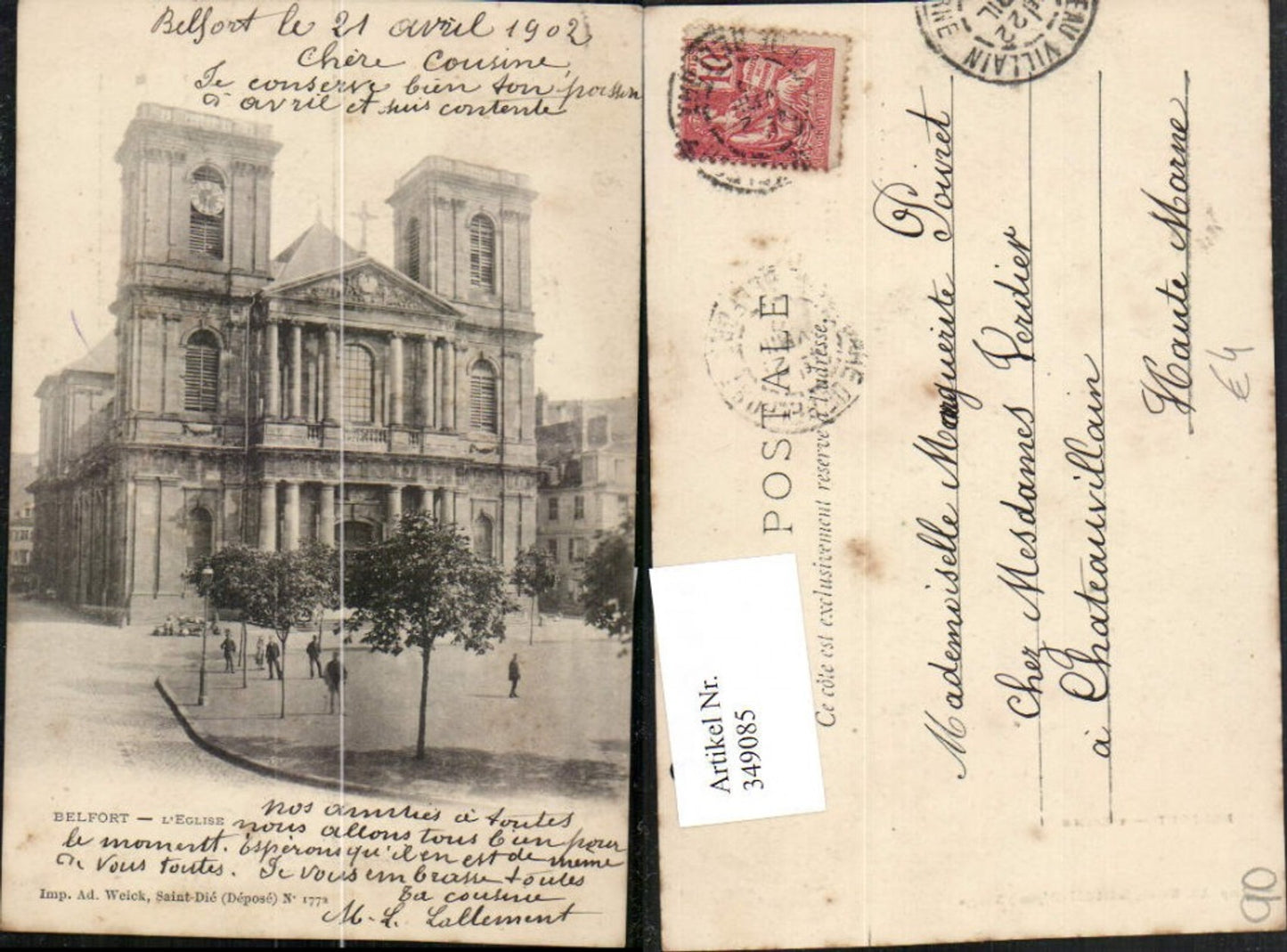 349085,Franche-Comte Territoire-de-Belfort Belfort L'Eglise Kirche