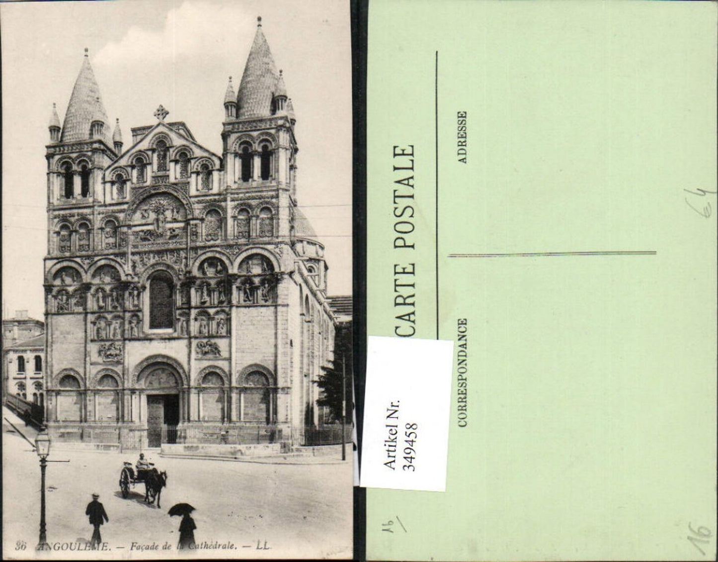 349458,Poitou-Charentes Charente Angouleme Cathedrale Kirche