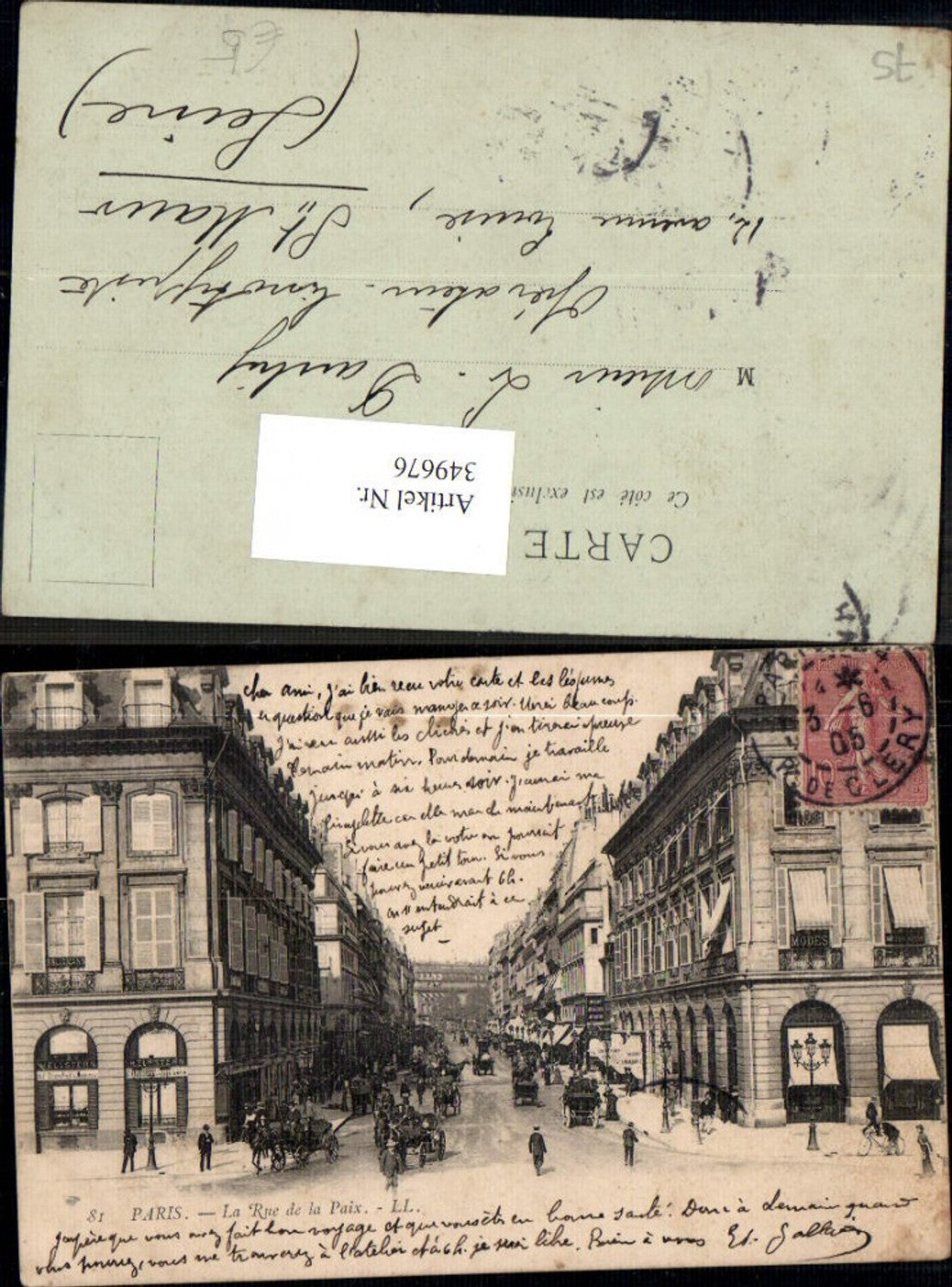 349676,Ile-de-France Paris La Rue de la Paix