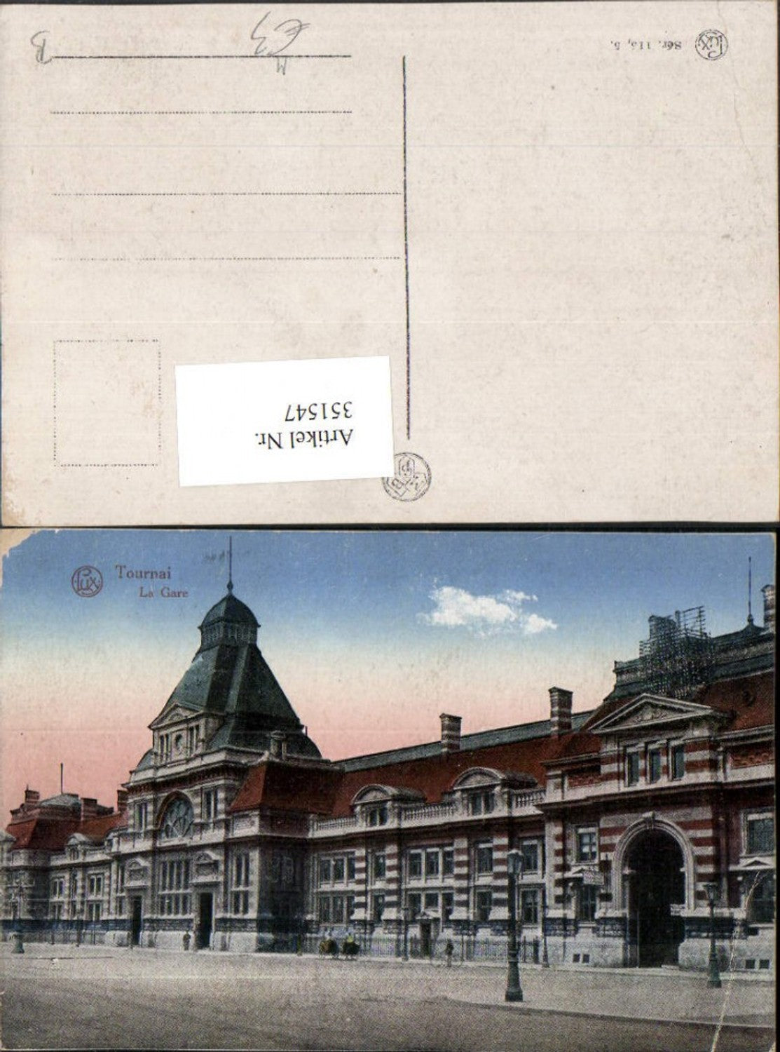 351547, Tournai La Gare train station