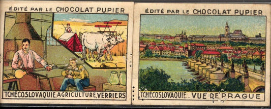355615.2 Advertising card Chocolat Pupier L Europe Tchecoslovaquie Page 16