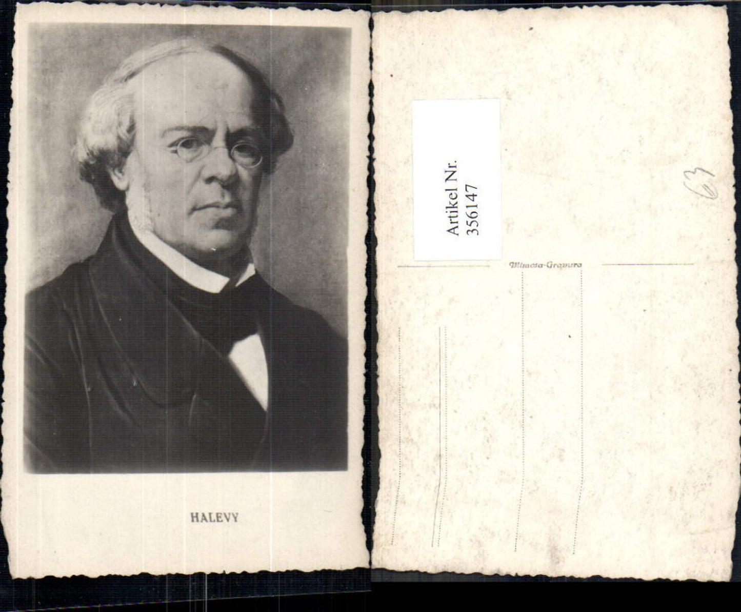 356147,Photo Ak Jacques Fromental Halevy Composer