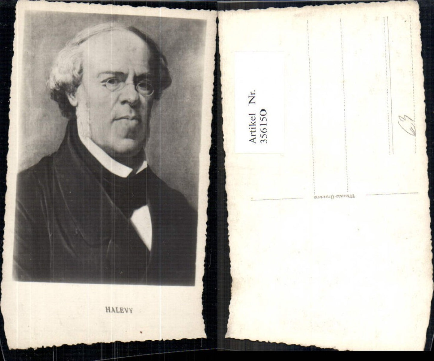 356150,Photo Ak Jacques Fromental Halevy Composer