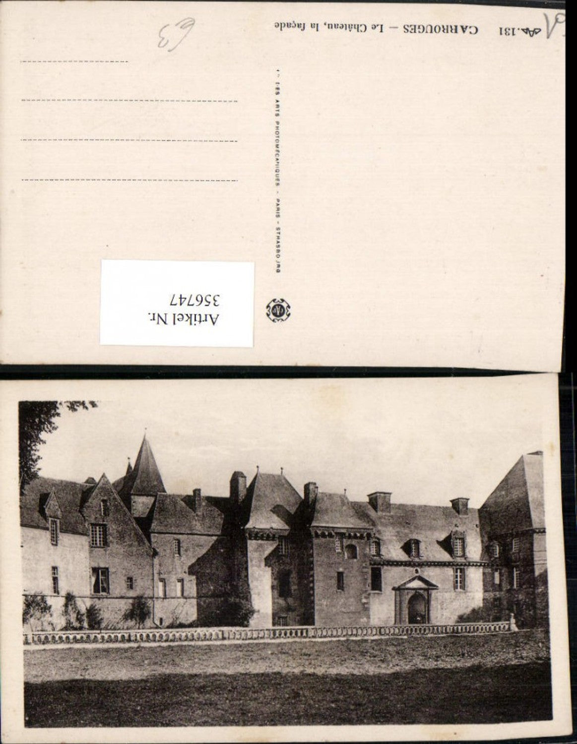 356747,Basse-Normandie Orne Carrouges le Chateau Schloss