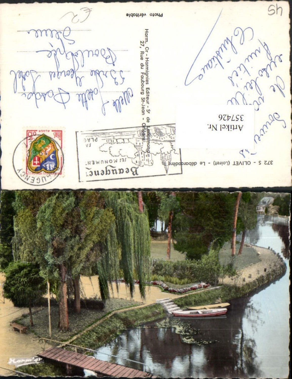 357426,Centre Indre-et-Loire Loiret Olivet Le debarcadere Ufer Steg