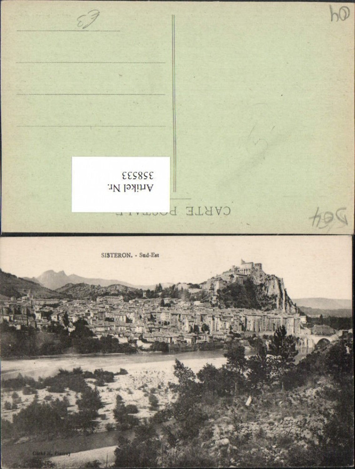 358533,Provence-Alpes-Cote-Azur Prov. Sisteron long shot
