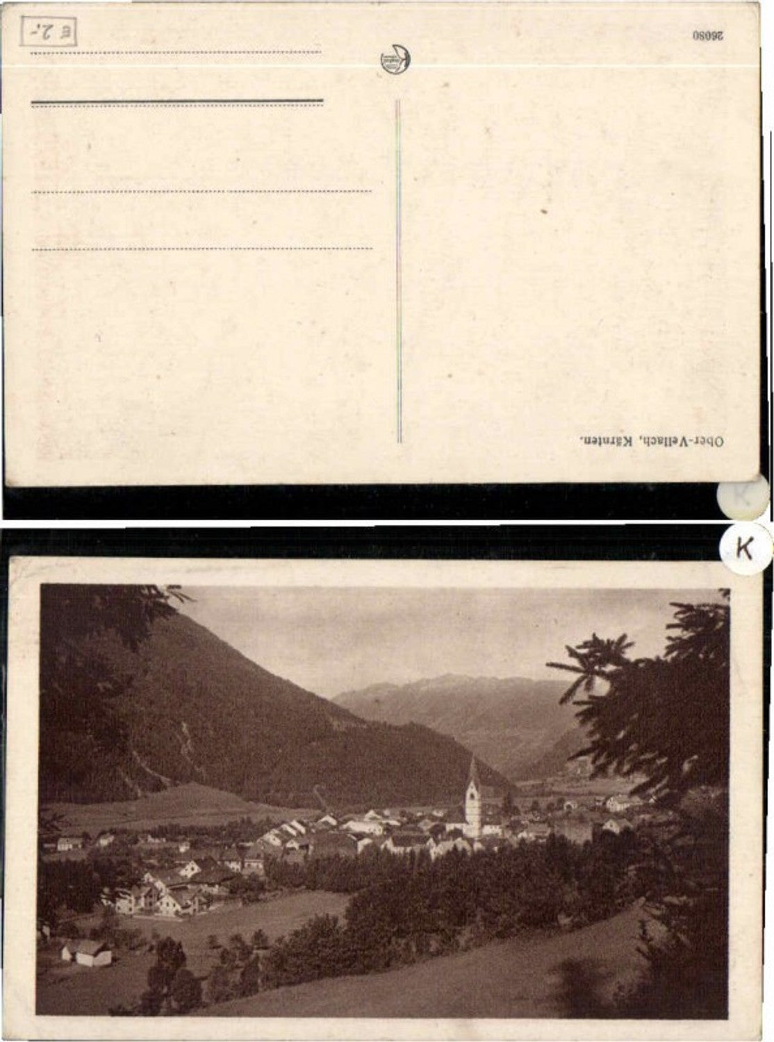63460, Obervellach Vellach Carinthia 1915