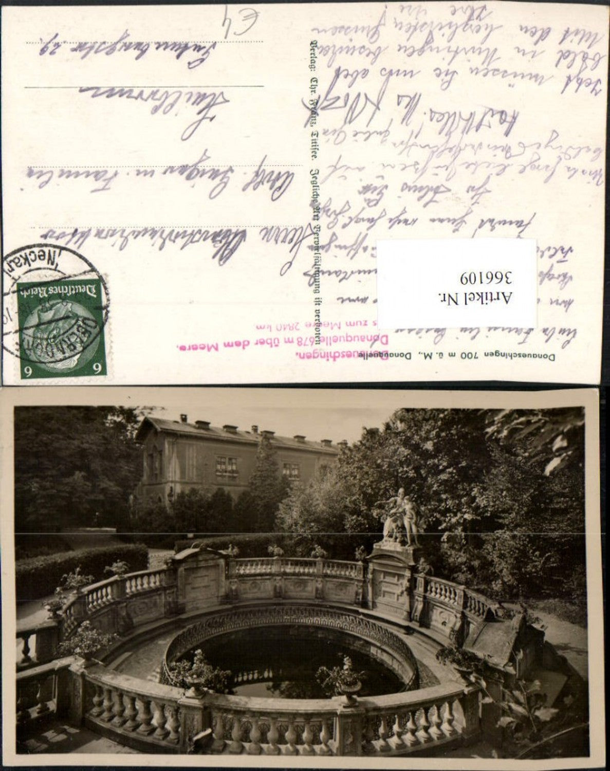 366109, Donaueschingen Danube Source