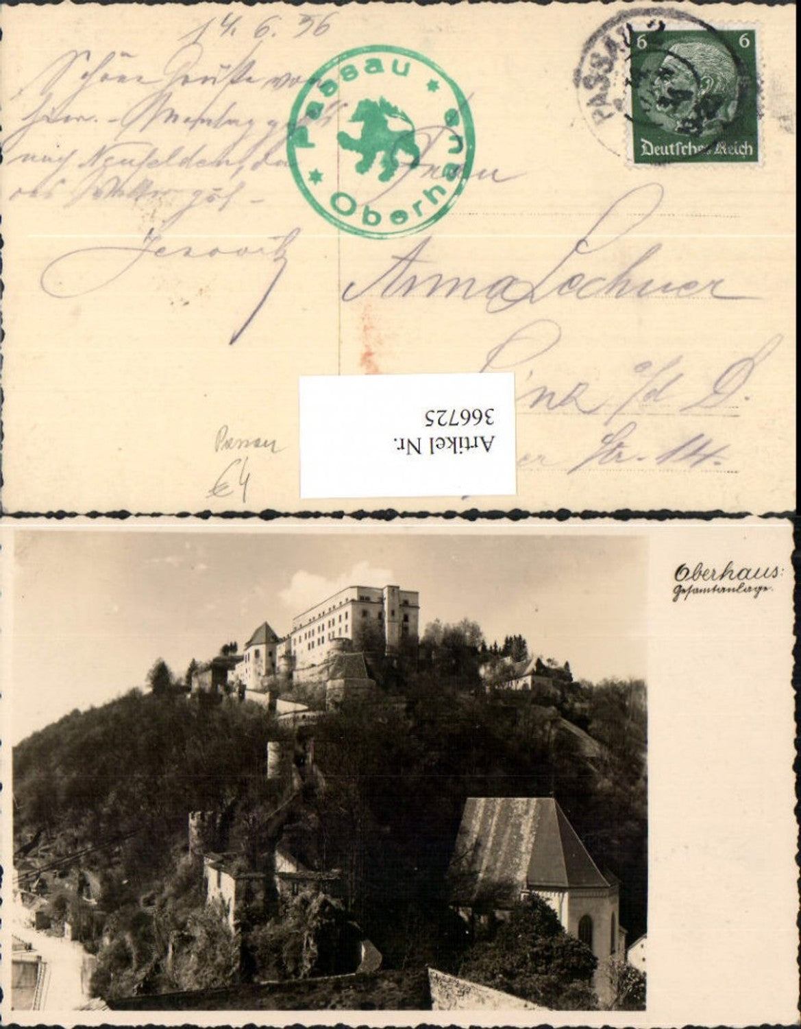 366725,Passau Veste Oberhaus