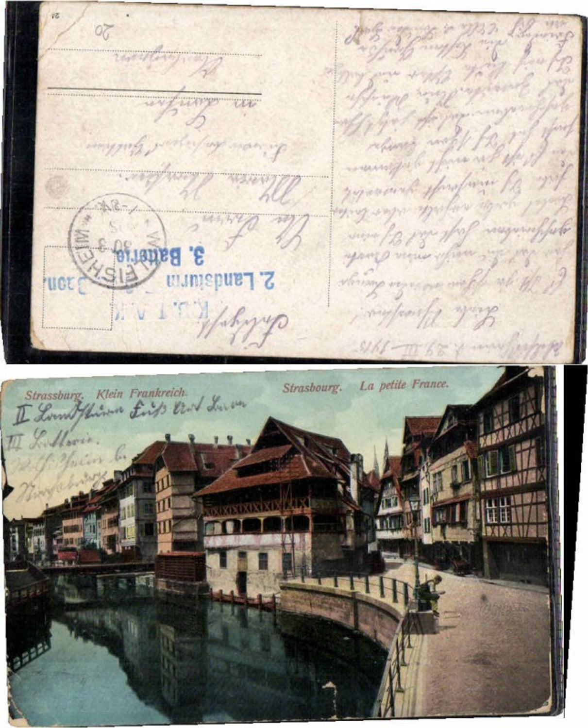 65599,Strassburg Strasbourg Klein Frankreich