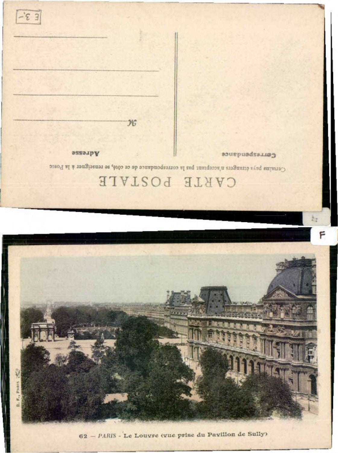 65622,Paris Le Louvre Pavillon de sully