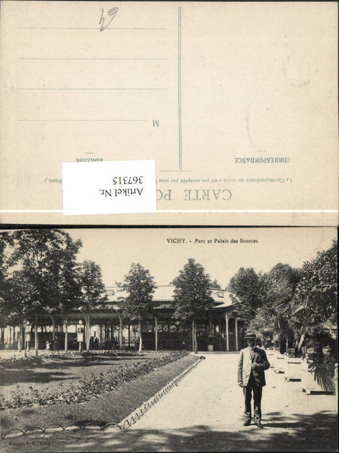 367315,Auvergne Allier Vichy Parc et Palais des Sources