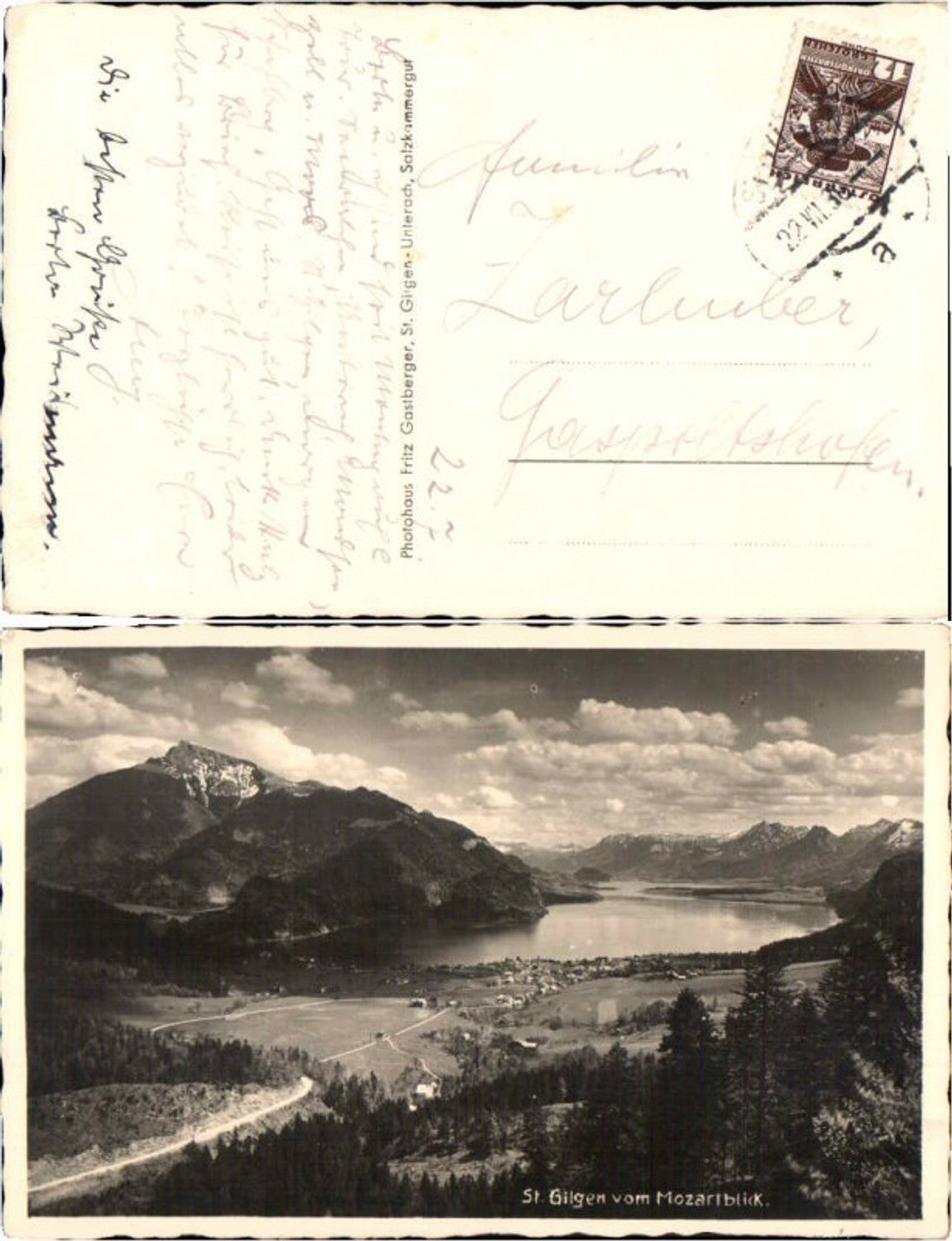 66204, St. Gilgen from Mozartblick