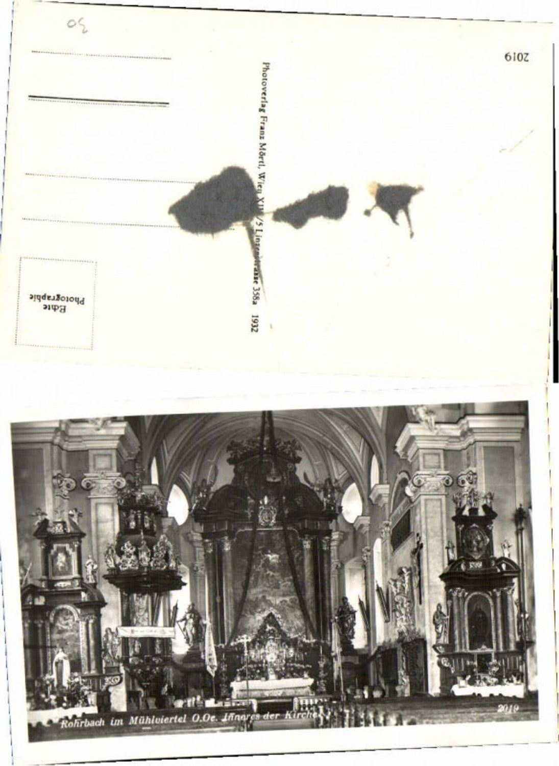 66521,Rohrbach im Mühlviertel Kirche Innen