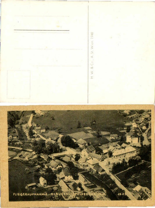 66968,Fliegeraufnahme Klausen Leopoldsdorf bei Wien