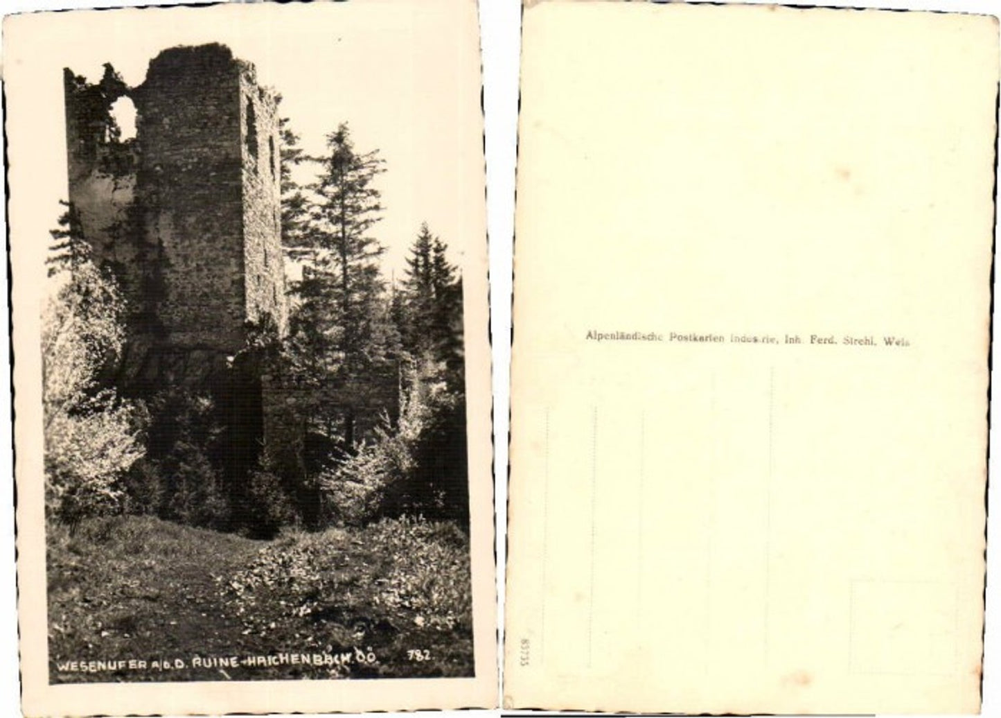 67027, Wesenufer ruin HAICHENBACH