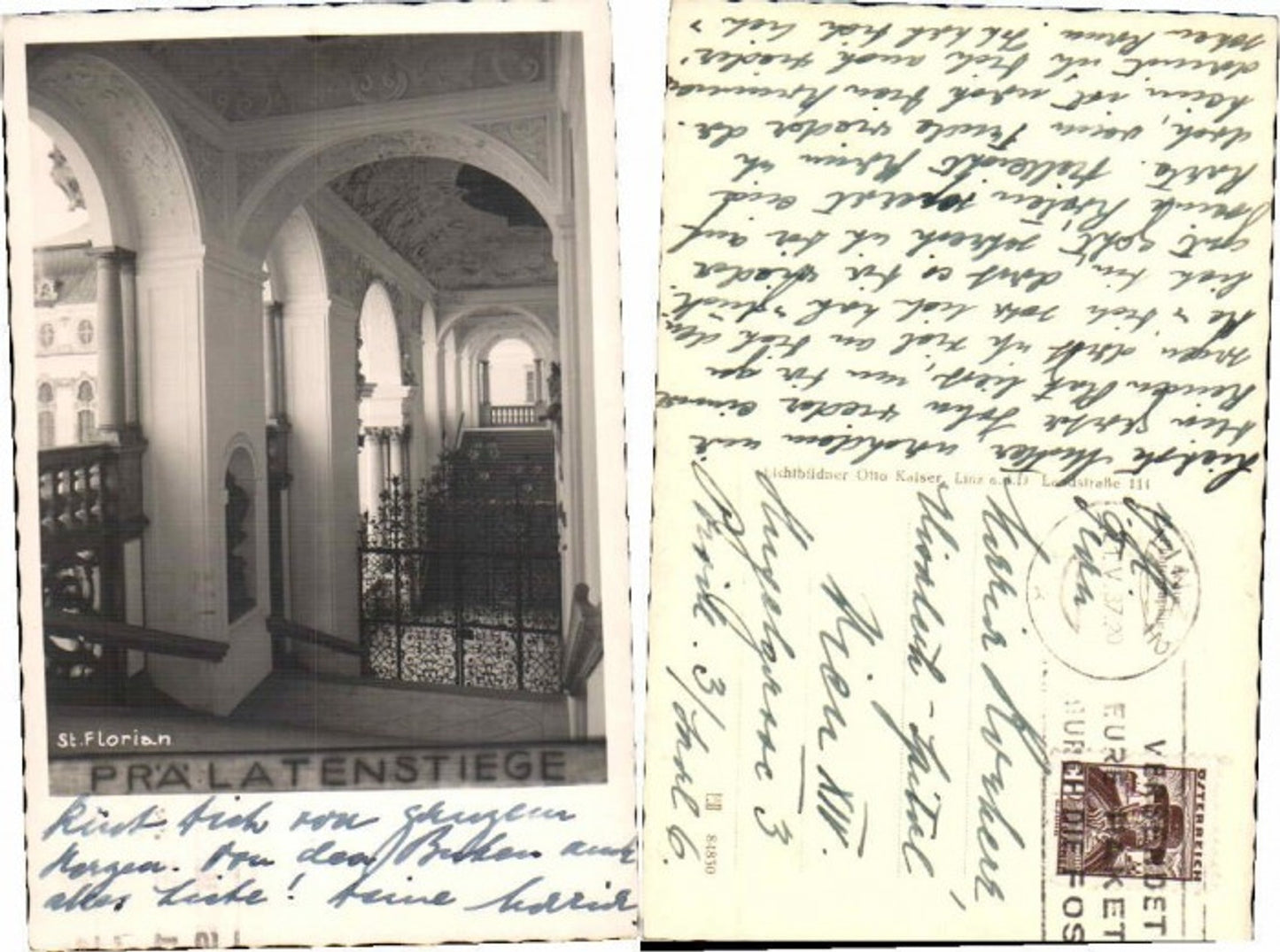 67042, St. Florian near Linz, Prelate's Steps