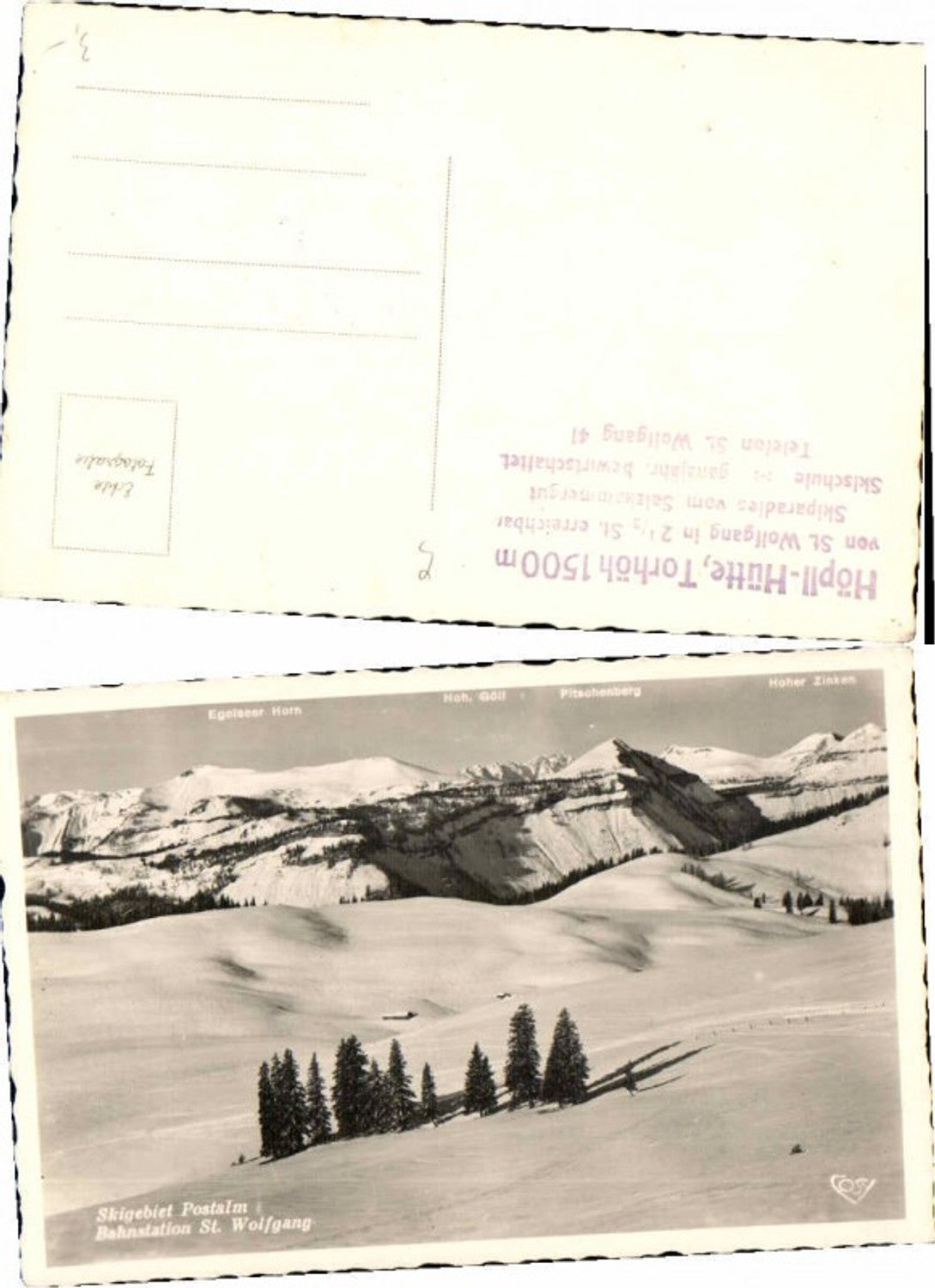 67140, Postalm ski area Strobl St Wolfgang