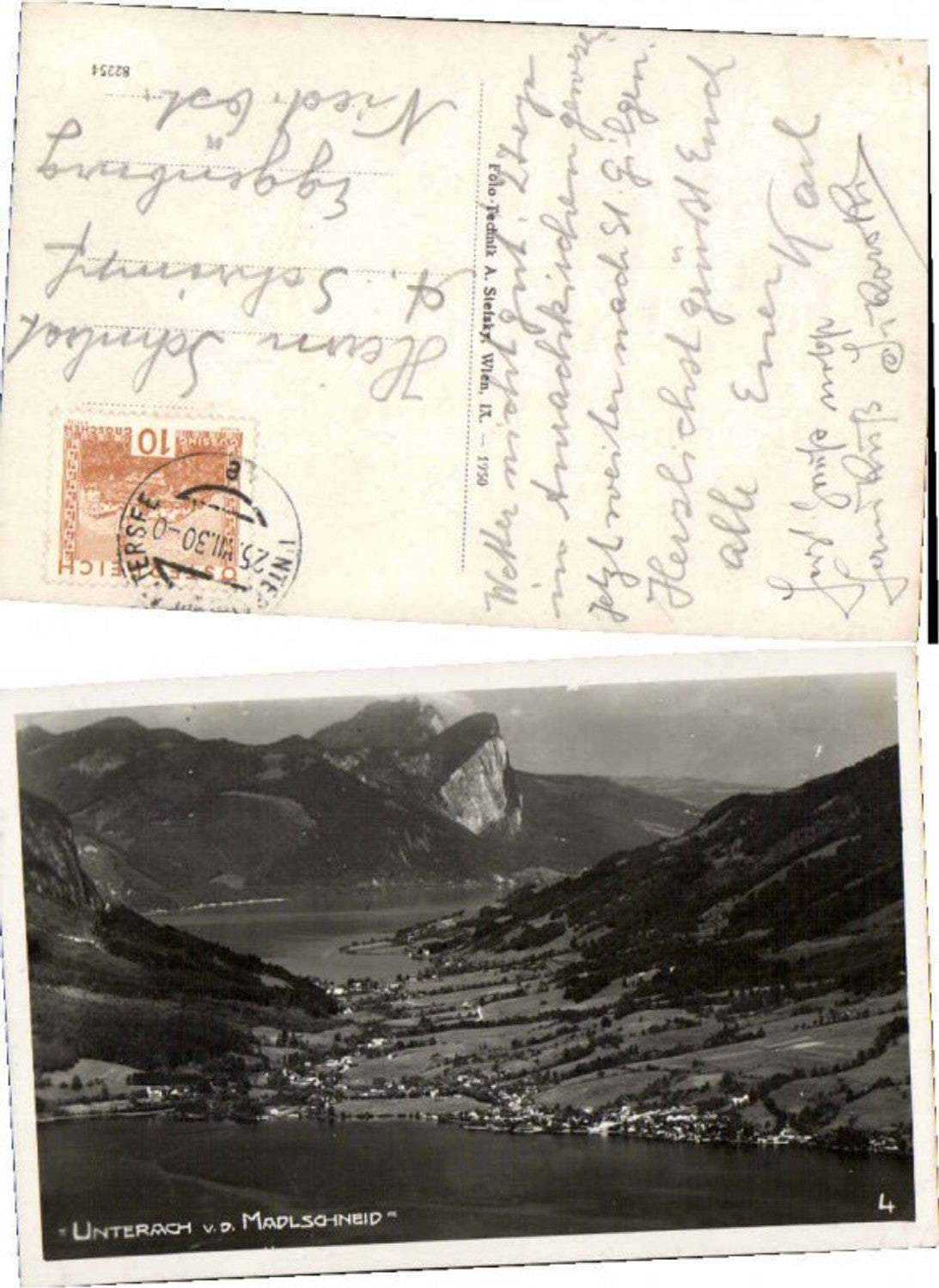 67222, Unterach am Attersee 1930