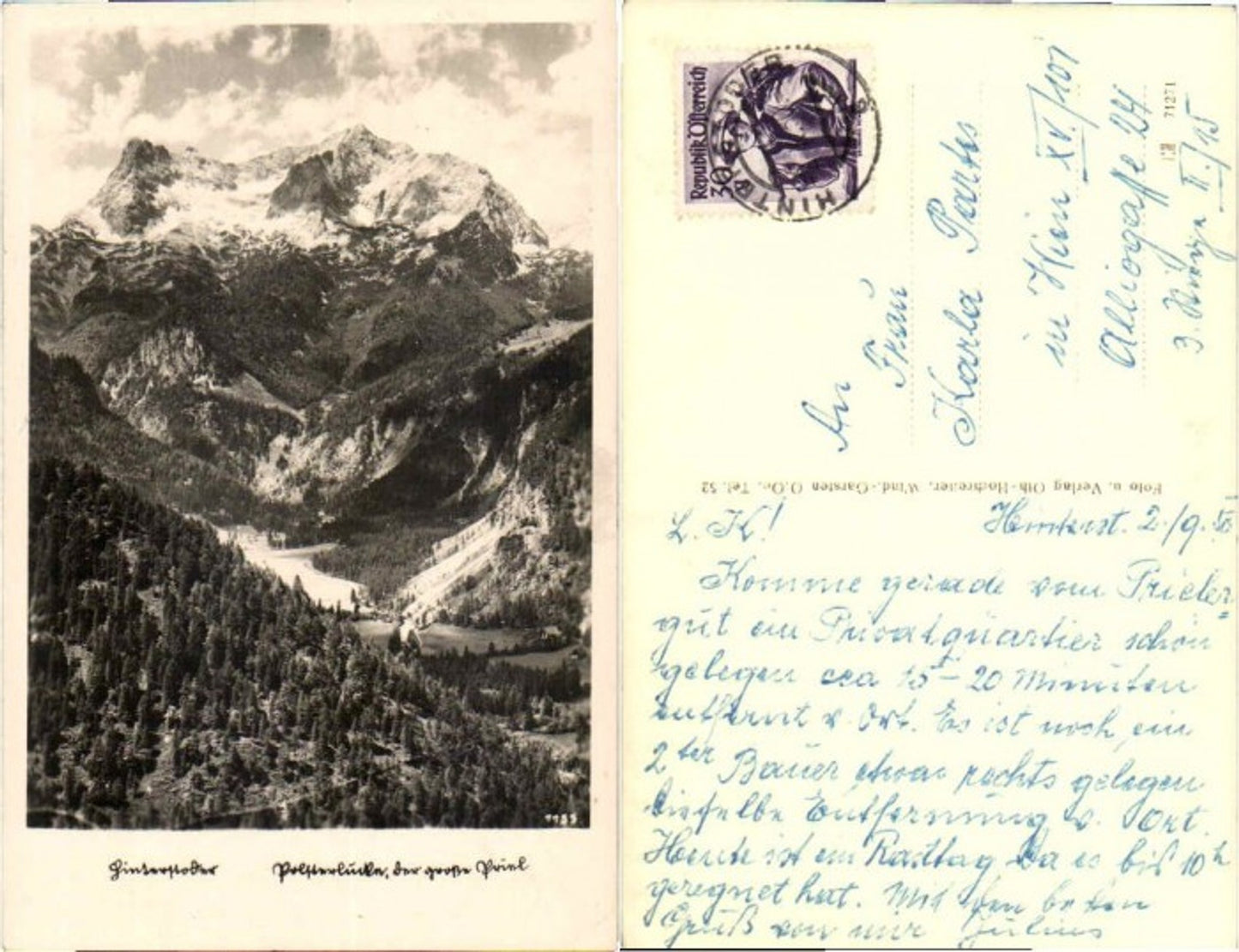 67296, Hinterstoder Polsterlucke m. Priel
