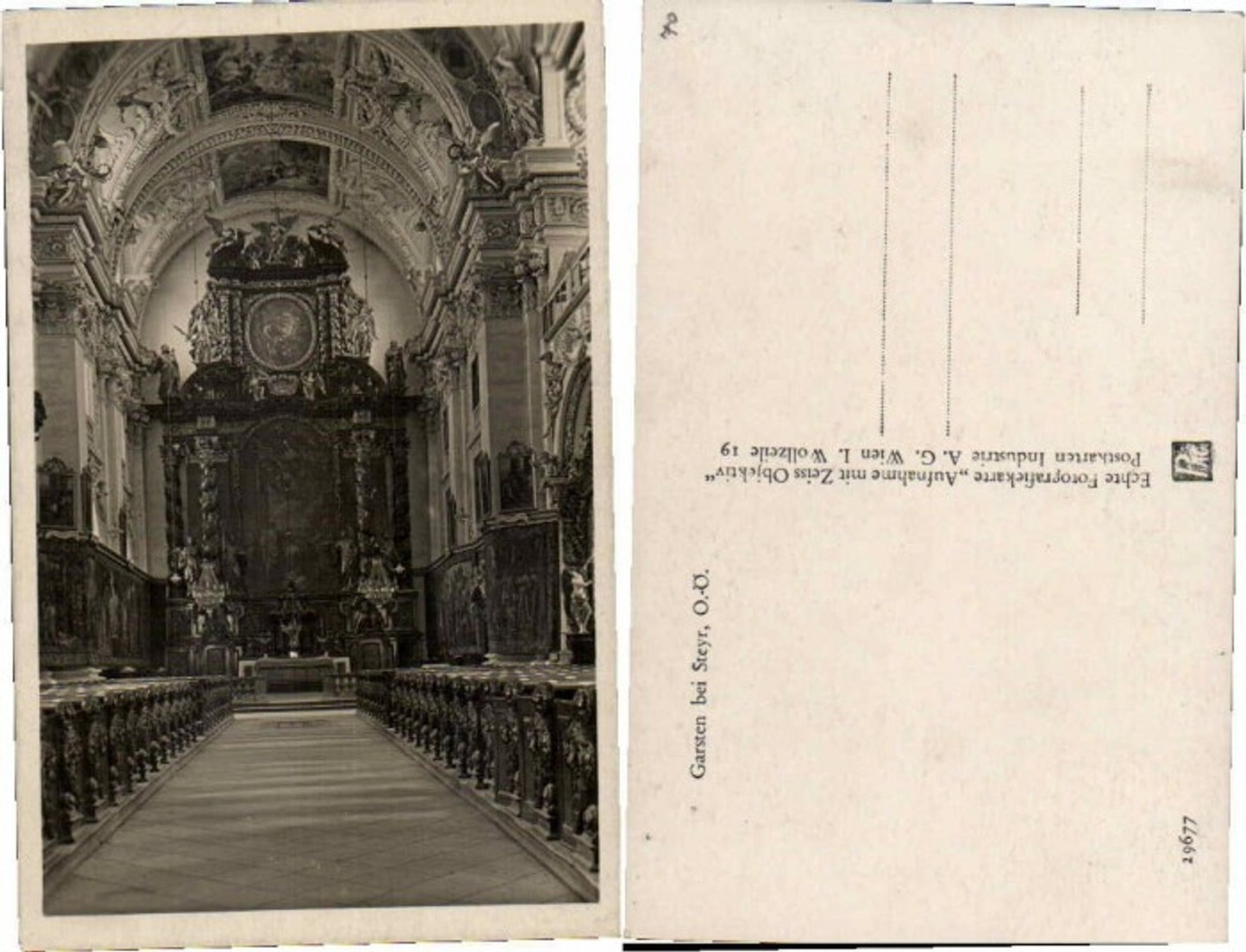 67314, Garsten near Steyr, Church Interior