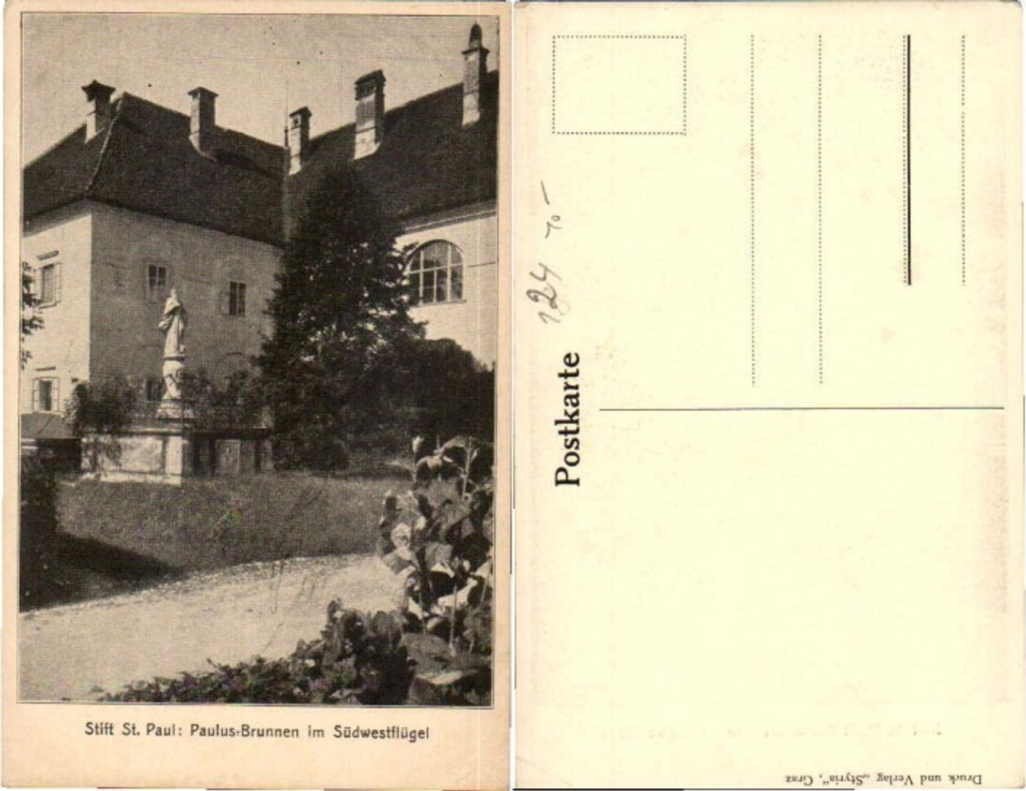 67554,St Paul Stift Paulus Fountain