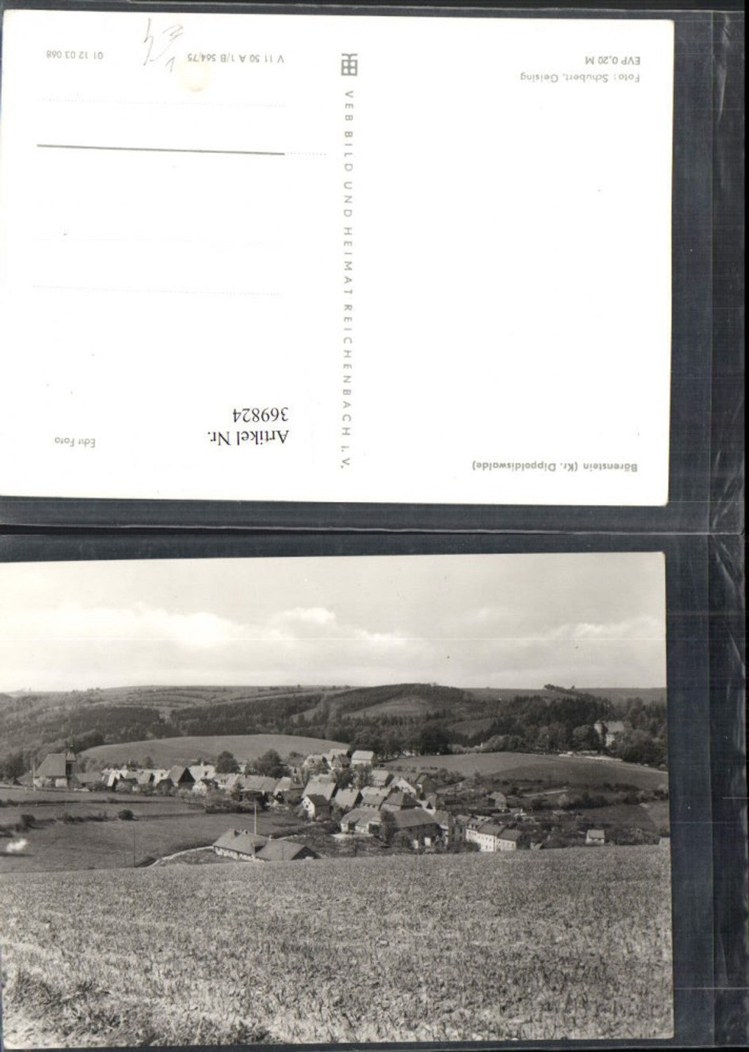 369824, Bärenstein Totale pub VEB